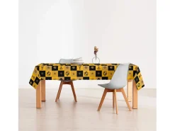 Mantel resinado antimanchas Hufflepuff Christmas - 100X140 cm