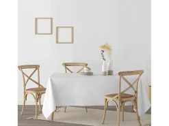 Mantel resinado antimanchas XL Liso blanco 103 - 180x300 cm
