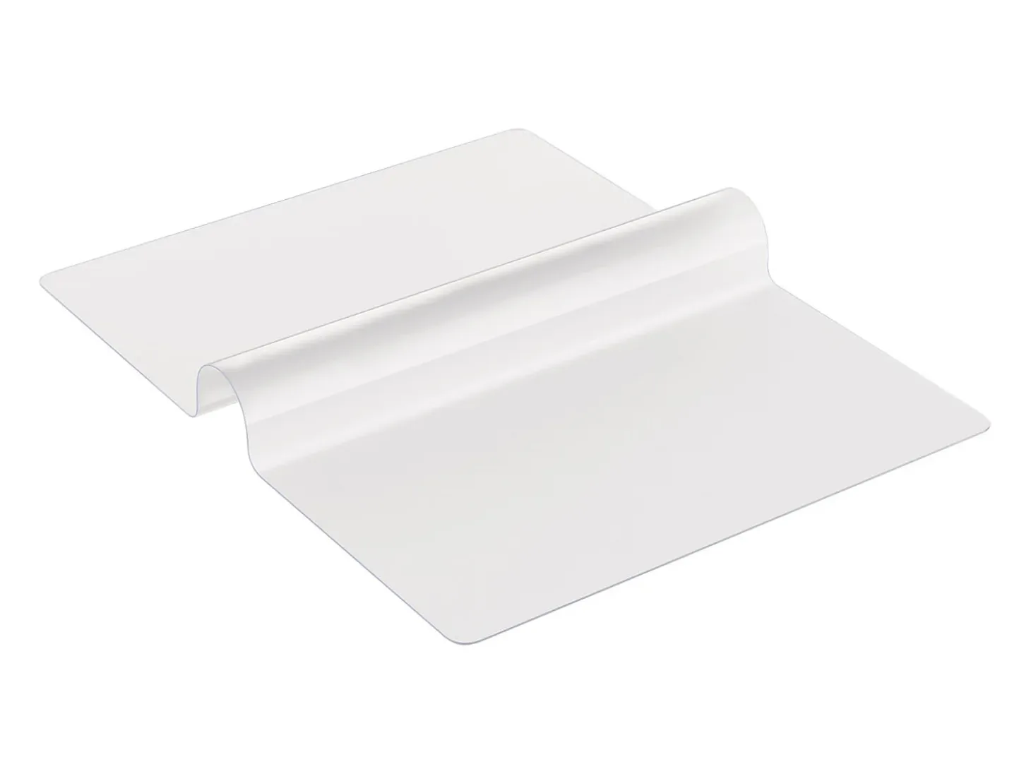 Mantel SucceBuy Protección de Mesa en PVC, 91 X 152 CM, Tapete de Escritorio en Plástico Helado, 0.15CM de Grosor