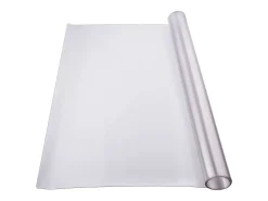 Mantel SucceBuy Protección de Mesa en PVC, 91 X 152 CM, Tapete de Escritorio en Plástico Helado, 0.15CM de Grosor