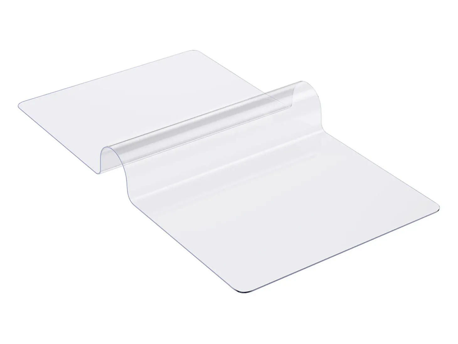 Mantel SucceBuy Protección de Mesa en PVC 35.6 X 61 CM, Tapete de Escritorio en Plástico Transparente, 0.15CM de Grosor