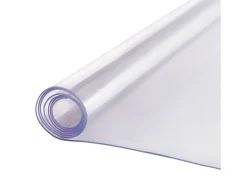 Mantel Transparente SucceBuy Protector de Mesa de PVC de 101.6 x 203.2 cm, Cubierta de Escritorio Transparente, 2.0 mm de Grosor