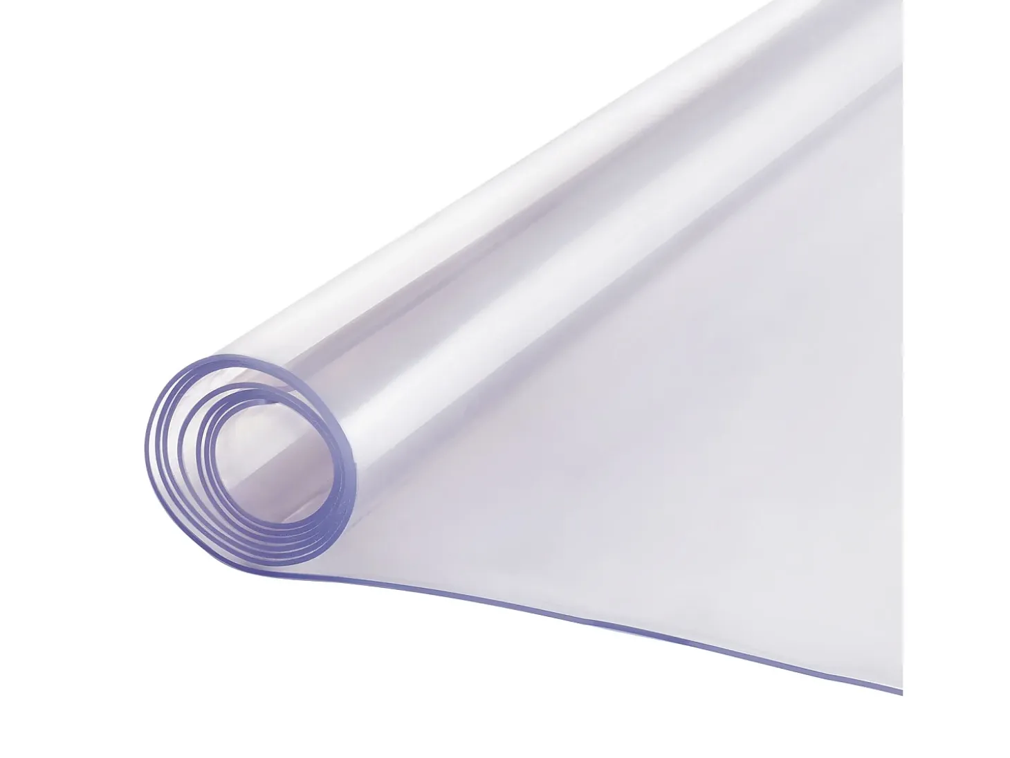 Mantel Transparente SucceBuy Protector de Mesa de PVC de 101.6 x 203.2 cm, Cubierta de Escritorio Transparente, 2.0 mm de Grosor