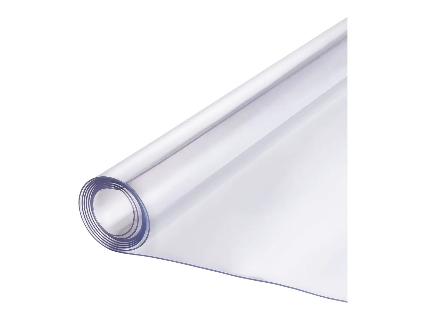 Mantel Transparente SucceBuy Protector de Mesa de PVC, 91 x 137 cm, Protector de Escritorio de Plástico Transparente, 1,5 mm de Grosor