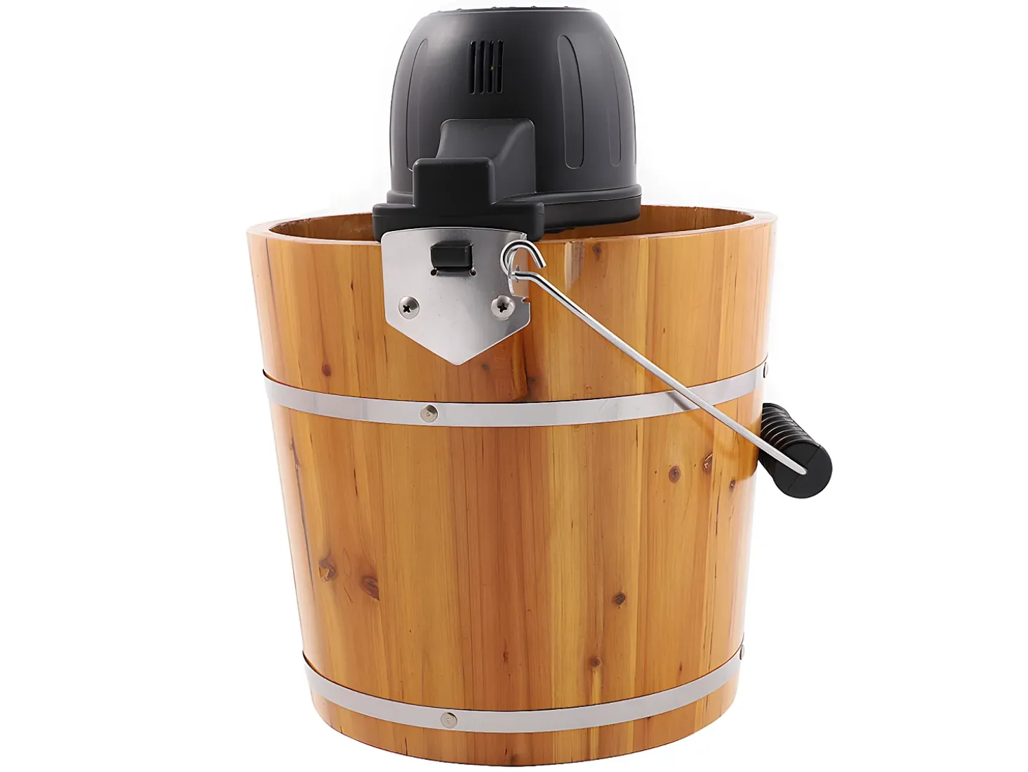 Maquina de hacer helado GIVRETO de madera - 3.5 L