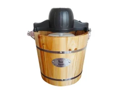 Maquina de hacer helado GIVRETO de madera - 3.5 L
