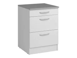 Módulos Indiv. y Cocinas Completas Blanco Mate, Cocina 5 Muebles 180 cm