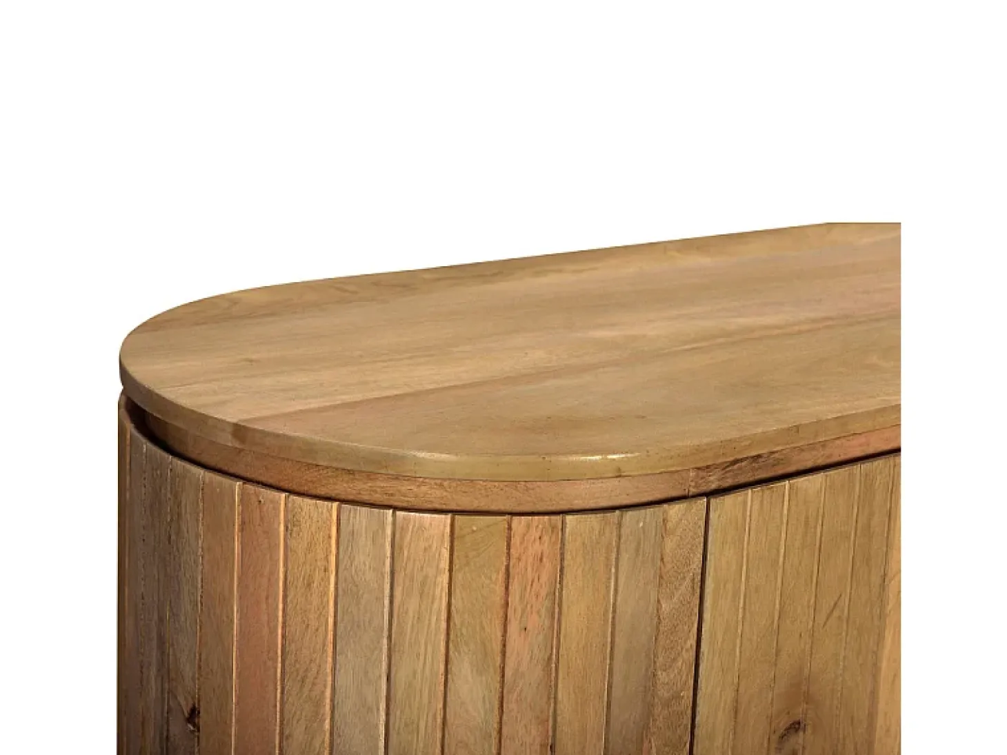 MENTON-Aparador de madera maciza de 115 cm