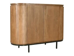 MENTON-Aparador de madera maciza de 115 cm