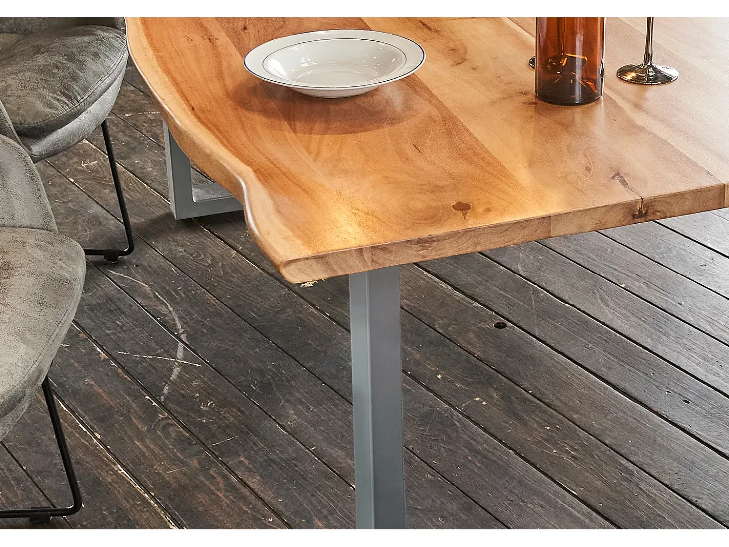 Mesa - Madera Madera - 180 x 90 cm - LORE