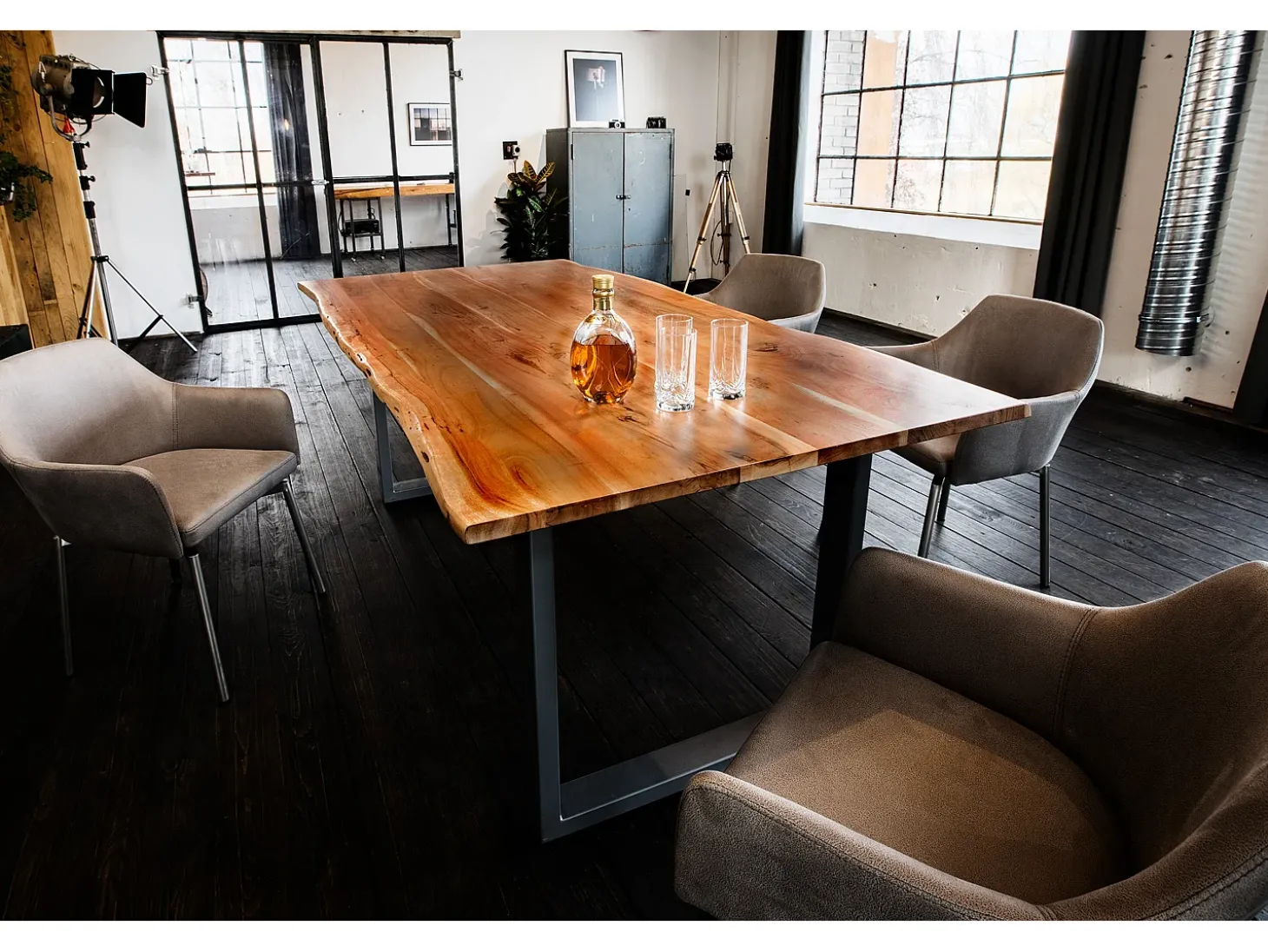 Mesa - Madera Madera - 200 x 100 cm - LORE