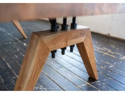 Mesa - marrón Madera - 280 x 100 cm - WOODY
