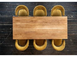 Mesa - marrón Madera - 280 x 100 cm - WOODY