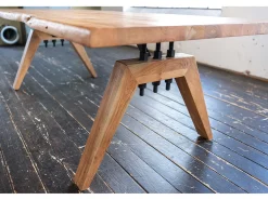 Mesa - marrón Madera - 200 x 100 cm - WOODY