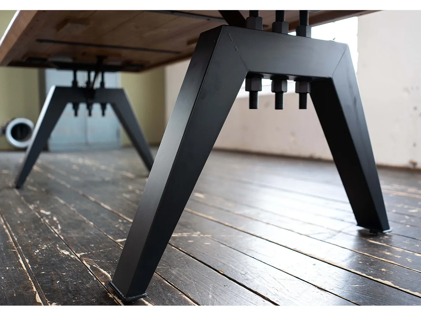 Mesa - marrón Madera - 240 x 100 cm - REY