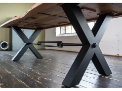 Mesa - marrón Madera - 280 x 100 cm - PALO