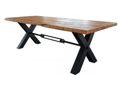 Mesa - marrón Madera - 280 x 100 cm - PALO