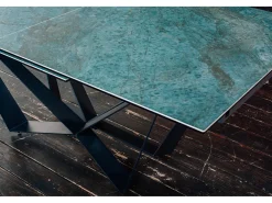 Mesa - Verde Cristal - 180 x 100 cm - ODAR