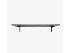 Mesa abatible escritorio de pared plegable 140x80 cm Jeremy XL - Negro
