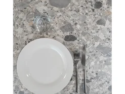 Mesa alta 60 x 60 cm - modelo Rome terrazo cepp