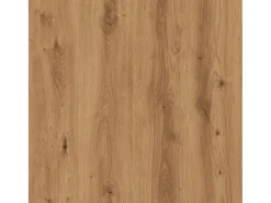 Mesa alta bar con almacenaje madera roble artisian 60x60x102 cm