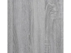 Mesa alta bar con almacenaje madera gris Sonoma 60x60x102 cm