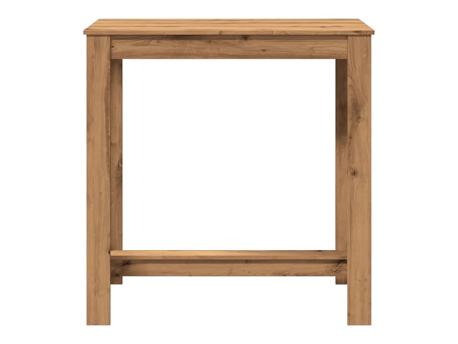 Mesa alta bar madera ingeniería roble artisian 102x50x103,5 cm