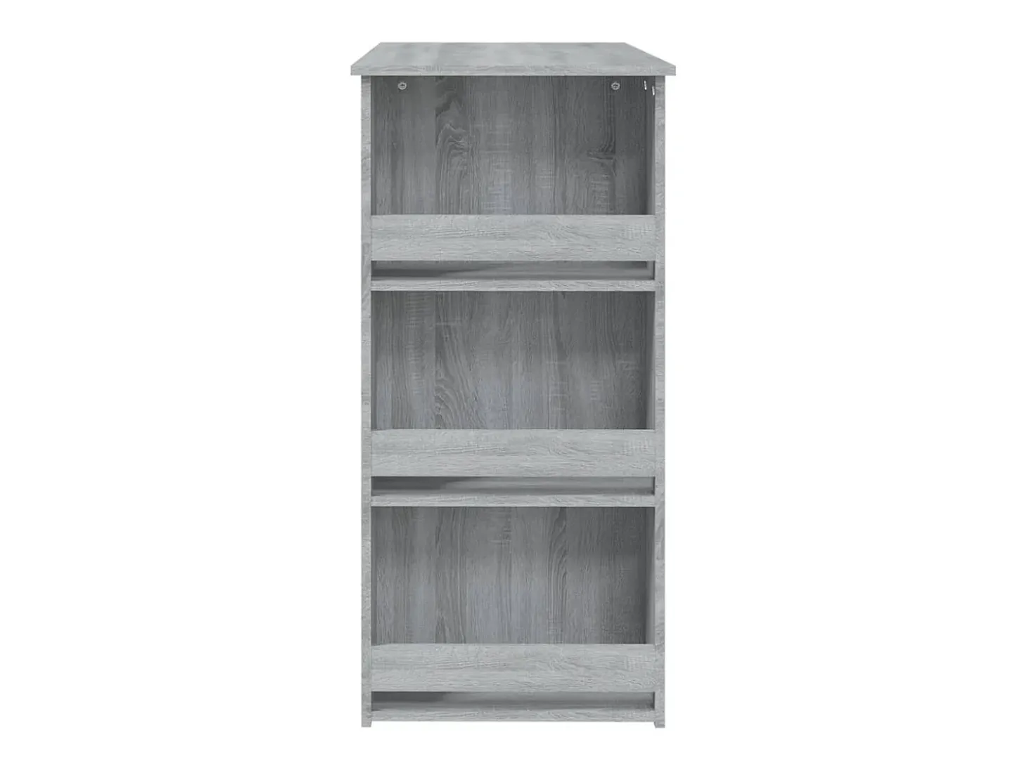 Mesa alta con estante gris Sonoma 102x50x103,5 cm