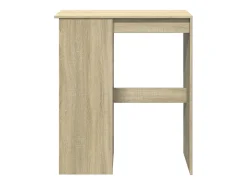 Mesa alta con estantes madera roble Sonoma 90x47,5x103,5 cm