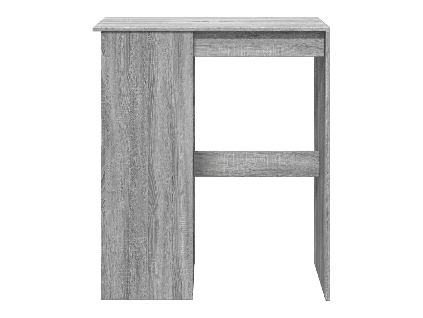 Mesa alta con estantes madera gris Sonoma 90x47,5x103,5 cm