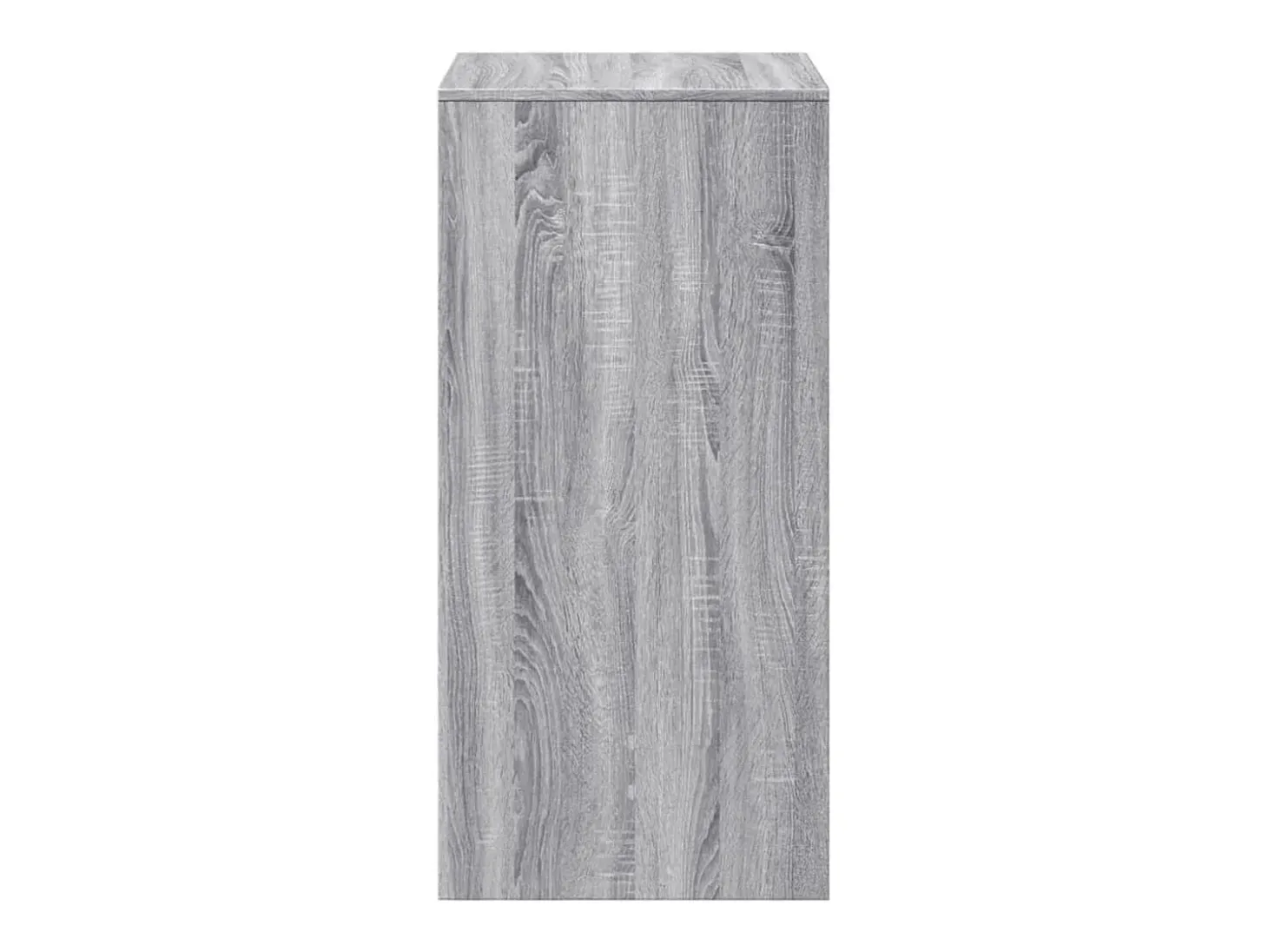 Mesa alta de bar madera ingeniería gris Sonoma 51x50x103,5 cm