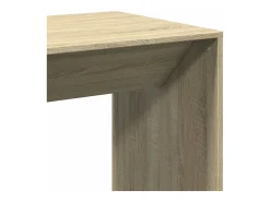 Mesa alta de bar madera ingeniería roble Sonoma 51x50x103,5 cm