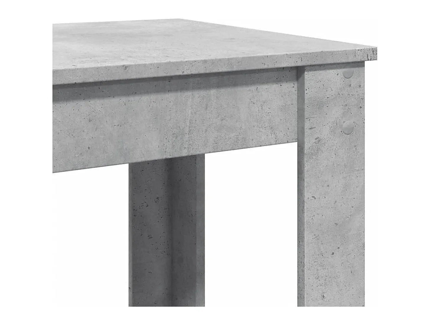 Mesa alta de bar madera ingeniería gris hormigón 102x50x103,5cm