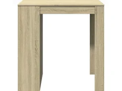 Mesa alta de bar madera ingeniería roble Sonoma 102x70x103,5 cm
