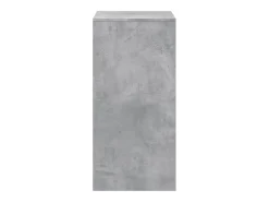 Mesa alta de bar madera ingeniería gris hormigón 51x50x103,5 cm