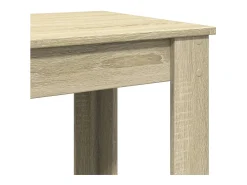 Mesa alta de bar madera ingeniería roble Sonoma 51x50x103,5 cm