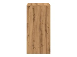 Mesa alta de bar madera ingeniería roble artisian 51x50x103,5cm