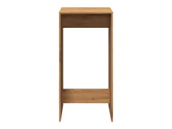 Mesa alta de bar madera ingeniería roble artisian 51x50x103,5cm