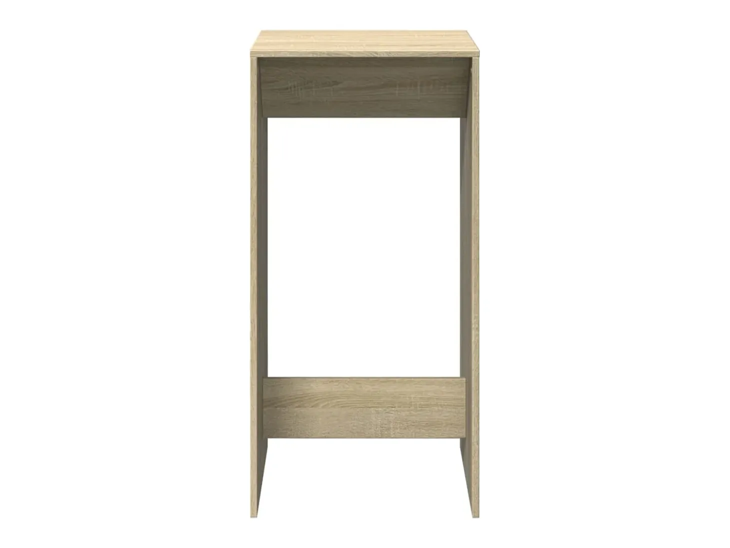Mesa alta de bar madera ingeniería roble Sonoma 51x50x103,5 cm