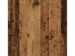 Mesa alta de bar madera ingeniería envejecida 102x50x103,5 cm