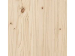 Mesa alta de bar madera maciza de pino 100x50x110 cm