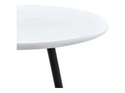 Mesa alta de cocina MDF blanco 60x107,5 cm ES398195