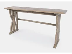 Mesa alta 188x91,5x46 cm madera natural avola av1933-74