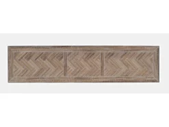 Mesa alta 188x91,5x46 cm madera natural avola av1933-74