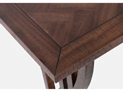Mesa alta 188x91,5x46 cm marrón oscuro Avola AV1931-74