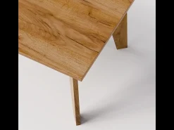 Mesa ARIS 138 x 80 cm para cocina, salón, comedor Roble Craft
