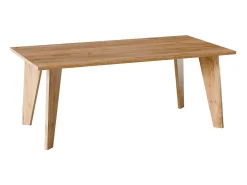 Mesa ARIS 138 x 80 cm para cocina, salón, comedor Roble Craft