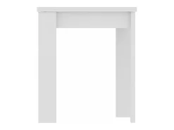 Mesa auxiliar extensible Bok blanco 79,2x67,1-134x67,1 cm