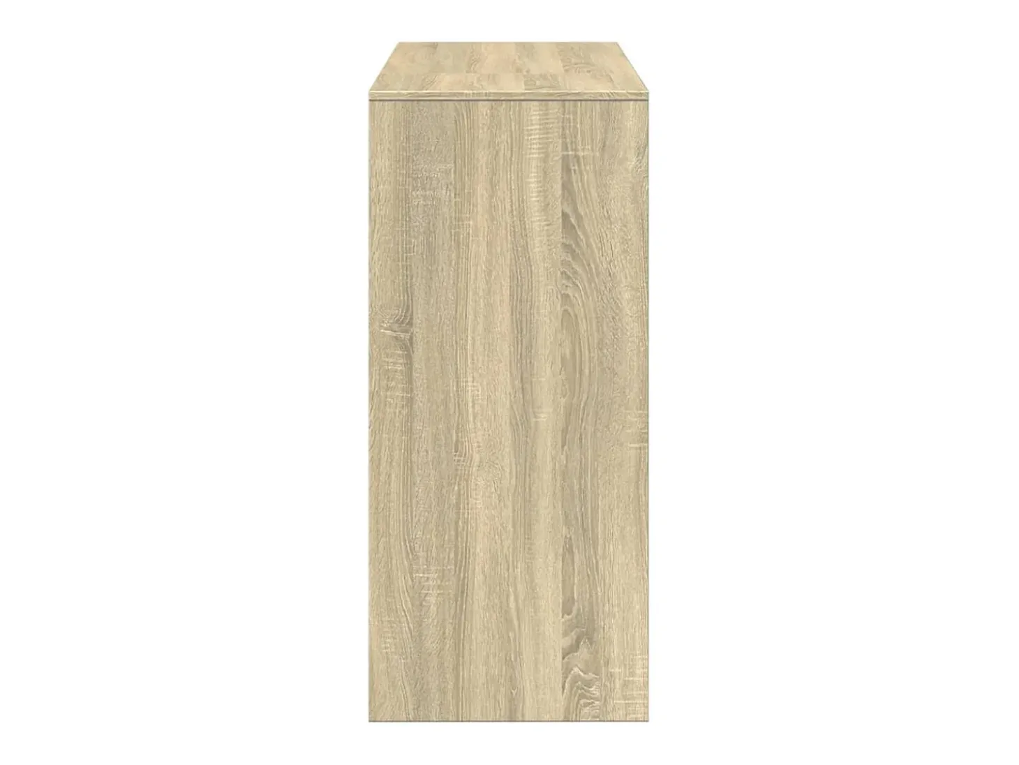 Mesa bar con estante madera roble Sonoma 124x46x103,5 cm