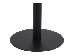 Mesa bistró MDF marrón oscuro 80x80 cm